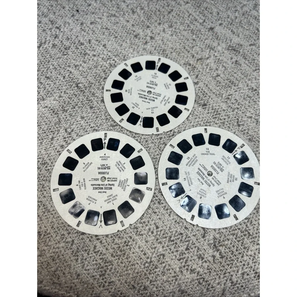 Sawyer's View Master Reel #A 987 Weeki Wachee Attractions Florida 2 circa 1960s